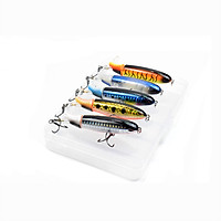 Topwater Popper Bionic Propeller Tractor Hard Bait Fishing Lure Rotation Tail Fishing Lure Bait Floating 2 Segment