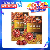 Combo 2 Hộp Táo Đỏ Khô Cao Cấp Smile Nuts (500g/hộp)