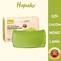 Gối Chườm Nóng Thảo Mộc Đa Năng Hapaku Giảm Đau Mỏi Cổ Vai Gáy, Lưng Hông, Giúp Ngủ Ngon Hơn, Gối Thảo Mộc Đa Năng - Size Lớn