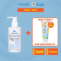 Kem dưỡng trắng da body Hàn Quốc phục hồi da toàn thân Lagivado Everyday Glow BODY LOTION 200ml