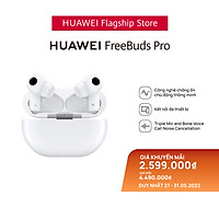 Tai nghe Bluetooth HUAWEI FreeBuds Pro - Hàng Phân Phối Chính Hãng