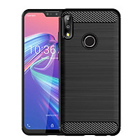 Ốp Lưng Dẻo Cho Asus Zenfone Max Pro M2 Vân Xước Chống Sốc
