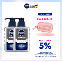 Combo 2 Sữa Rửa Mặt NIVEA MEN Tạo Bọt Giúp Sáng Da Vượt Trội (100ml) - 83956