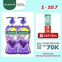 Bộ 2 sữa tắm Palmolive Aroma thư giãn toàn thân 750ml