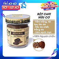 Bột Đắp Mặt Cafe Nguyên Chất UMIHOME (125g) Bột tắm trắng da, loại bỏ mụn, thâm nám tàng nhang, chống lão hoá dưỡng da hiệu quả