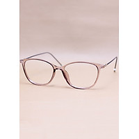 Gọng Kính Cận Unisex Nhựa Dẻo TR90, Dáng Vuông Mắt Mèo G1457