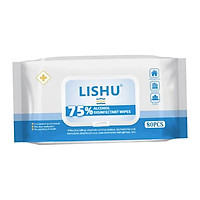 80Pcs/Bag Wipe Pad Sheet Disposable Skin Surface Wipes