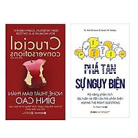 Combo Sách Kĩ Năng Kinh Doanh: Nghệ Thuật Đàm Phán Đỉnh Cao + Phá Tan Sự Ngụy Biện (Tái B