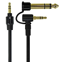 3.5mm To 3.5/6.5mm Replacement Stereo Audio Cable Wire Cord Adapter for Beats Edition PRO DETOX Solo HD Mixr Headphones