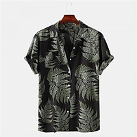 Beach men's short sleeve