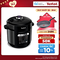 Nồi áp suất điện đa năng Tefal CY601868 - 6 Lít - 15 chức năng - Hàng chính hãng