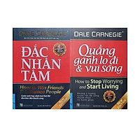 Combo Đắc Nhân Tâm (Bìa Cứng Tái Bản 2021) + Quẳng Gánh Lo Đi & Vui Sống (Bìa Cứng)