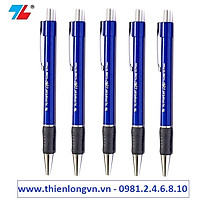 Combo 5 cây bút bi 0.7mm Thiên Long - TL036 màu xanh