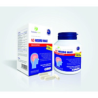 Viên uống NZ - NEURO MAX tăng cường tuần hoàn não cải thiện trí lực và thị lực hộp 60 viên sản phẩm nhập khẩu New Zealand