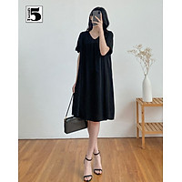 Đầm babydoll, Váy suông nữ, đầm suông nữ dáng rộng TWENTYFIVE N2136