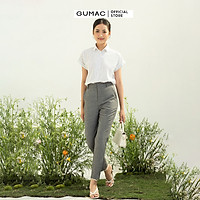 Áo sơ mi nữ GUMAC AC03068 tay ngắn cánh dơi