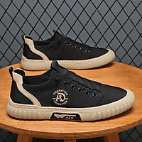 Giày Thể Thao Nam Sneaker - Giày Vải Nam Cao Cấp Nhẹ Bền Êm Chân
