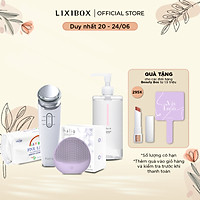 Beauty Box - Chăm da nhạy cảm ( Combo Máy Rửa Mặt Da Nhạy Cảm Pink, Máy Đẩy Tinh Chất Ion, Nước Tẩy Trang Chacott)