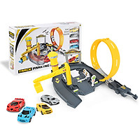Rail Cars Assembly Car Toys Small Multicolor Kidsroom Diy
