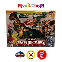 Đồ Chơi Mô Hình MINIFORCE Siêu Robot Khổng Lồ Tyranno - Phiên Bản Robot Khủng Long Bra 304038