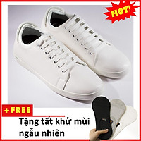 Giày Thể Thao Nam Màu Trắng Tăng Chiều Cao 6Cm Không Hề Lộ Cực Đẹp - Cực Chất - M360-TRANG (T)