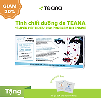 Tinh chất dưỡng da TEANA “SUPER PEPTIDES” NO PROBLEM INTENSIVE CARE SERUM giảm và ngừa mụn ẩn, mụn viêm