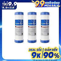 Bộ 3 Lõi Lọc Số 1 RO KAROFI KRF-L1 - Hàng Chính Hãng