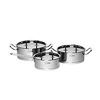 Bộ nồi quánh inox Fivestar 3 đáy từ nắp inox 3 món