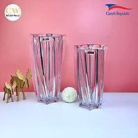 Lọ Hoa Decor Pha Lê Tiệp Khắc Crystalite Bohemia Yoko B Cao Cấp