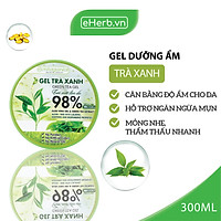 Gel Trà Xanh Cấp Ẩm Da, Giảm Mụn Từ Tinh Dầu Trà Xanh Tự Nhiên MILAGANICS 300ml (Hũ)