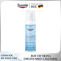 Bọt Tẩy Trang Eucerin Làm Sạch & Dưỡng Ẩm Da Dermato Clean Hyaluron Micellar Foam 150ml