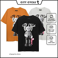 Áo thun tay lỡ Kaw gone form rộng City Cycle - Áo thun oversize Unisex chính hãng Local Brand full tem mác cotton