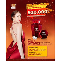 Viên Uống Trắng Da DIAMOND WHITE Hỗ Trợ Dưỡng Trắng, Giúp Da Căng Bóng, Mờ Nám Tàn Nhang, Mang Lại Làn Da Trắng Sáng Mịn Màng