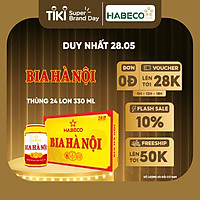 Bia Hà Nội - Thùng 24 lon 330ml