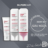 Bộ Dầu Gội Xả Và Tẩy Tế Bào Chết Da Đầu Dr.FORHAIR Giảm Rụng Tóc Và Tóc Suôn Mượt