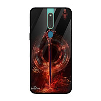 Ốp kính cường lực in họa tiết Kiếm Hoa - Mẫu005 dành cho điện thoại Oppo F11 Pro