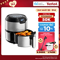 Nồi chiên không dầu Tefal 4.2 Lít - Vỏ thép - EY401D15 - Hàng chính hãng