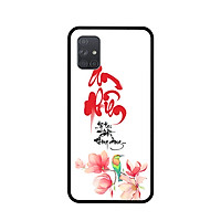 Ốp Lưng Kính Cượng Lực Cho Điện Thoại SAMSUNG GALAXY A71 - 7807 ANNHIEN01 - Hàng Chính Hãng