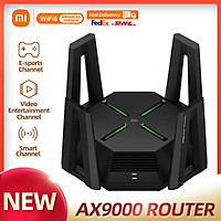 Bộ định tuyến XIAOMI AX9000 Bộ định tuyến ba kênh WIFI6 CPU lõi tứ 1GB RAM 4K QAM 12 Bộ định tuyến