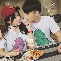 ÁO ĐÔI ÁO CẶP KHỦNG LONG NAM NỮ ( BEST T-SHIRT )