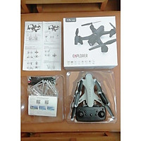 Flycam mini RC Explorer, máy bay điều khiển từ xa camera 4K/1080P/12Mpx, chịu va đập, giữ độ cao