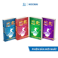 Combo 4 sách Bứt phá 9+ lớp 10 môn Toán, Hóa học, Vật lí, Tiếng Anh