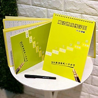 Combo luyện viết tiếng Trung tặng kèm bút & ngòi bay màu, giải nghĩa