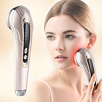 Máy Di Điện Massage Kết Hợp Ánh Sáng Sinh Học Đỏ Sóng EMS Và RF Giúp Trẻ Hóa Da, Nâng Cơ Mặt Hấp Thụ Các Dưỡng Chất Tái Tạo Collagen Và Chăm Sóc Cho Đôi Mắt KSKIN - Hàng Chính Hãng