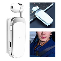 K52 Retractable Bluetooth Earphone Business Lavalier Earphone Sports Bluetooth Headset Call Vibration Bluetooth V4.0