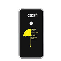 Ốp lưng dẻo cho điện thoại LG V30 - 0483 Umbrella - Hàng Chính Hãng
