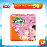 Miếng lót Goodry Sơ sinh 72 pcs công nghệ Nhật Bản mịn màng như nhung