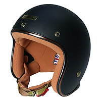 Mũ Bảo Hiểm 3/4 Bulldog Jis Ver2 - Đen Nhám