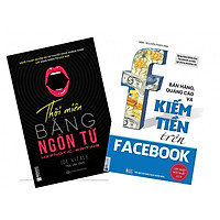 Combo 2 cuốn sách cực hot Thôi miên bằng ngôn từ + Bán hàng, quảng cáo và kiếm tiền trên facebook(Tặng kèm bút chì Kingbooks)
