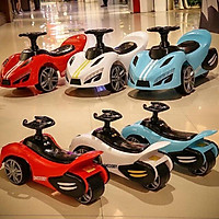Oto chòi chân cho bé xe chòi chân các màu xanh trắng đỏ